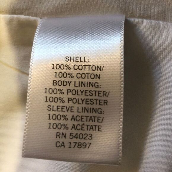 Banana Republic Seersucker Blue and White Pinstriped Blazer 12 - Picture 8 of 8